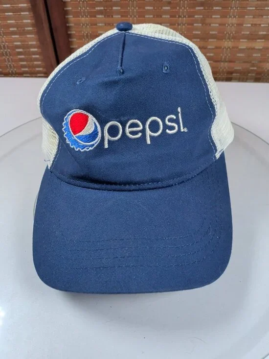 Pepsi Cola Snapback Mesh Trucker Hat Cap SodaGear Soda Gear Vintage - Picture 6 of 10
